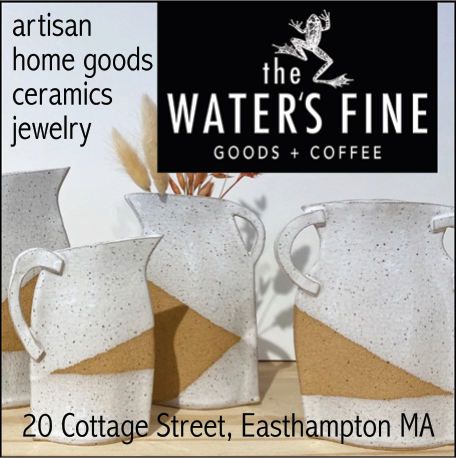 The Water's Fine goods & coffee Print Ad