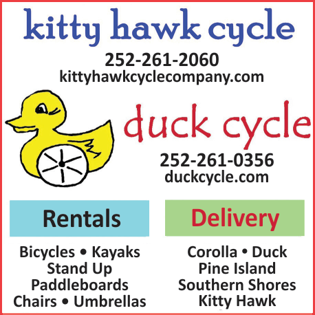 Kitty Hawk Cycle Co. Print Ad