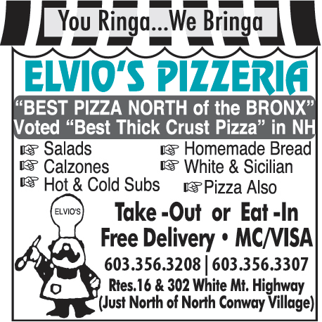 Elvio's Pizzeria Print Ad