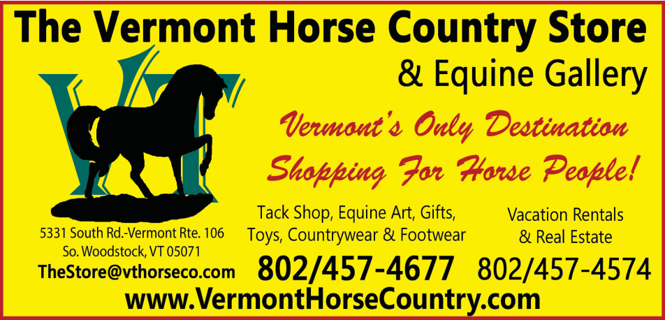 Vermont Horse Country Print Ad