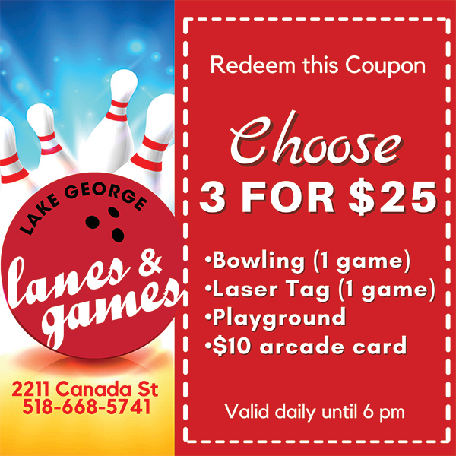 Lanes & Games Print Ad