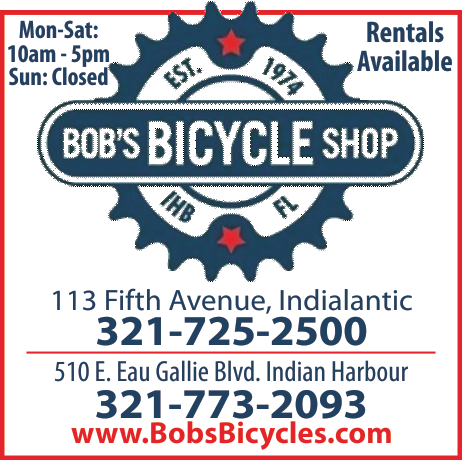 Bob's Bicycle Shop Print Ad