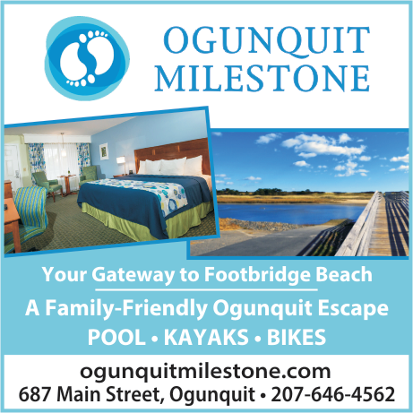 Ogunquit MIlestone Print Ad