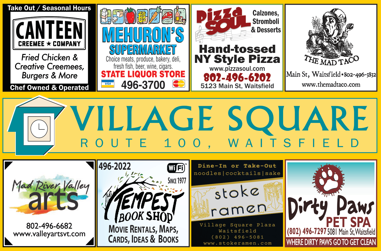 Village Square Coop Print Ad