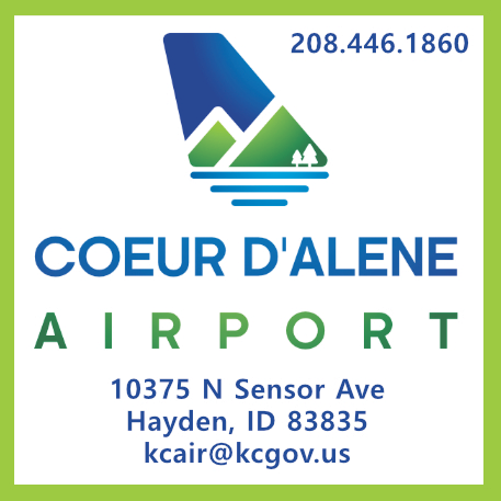Coeur D Alene Airport Print Ad