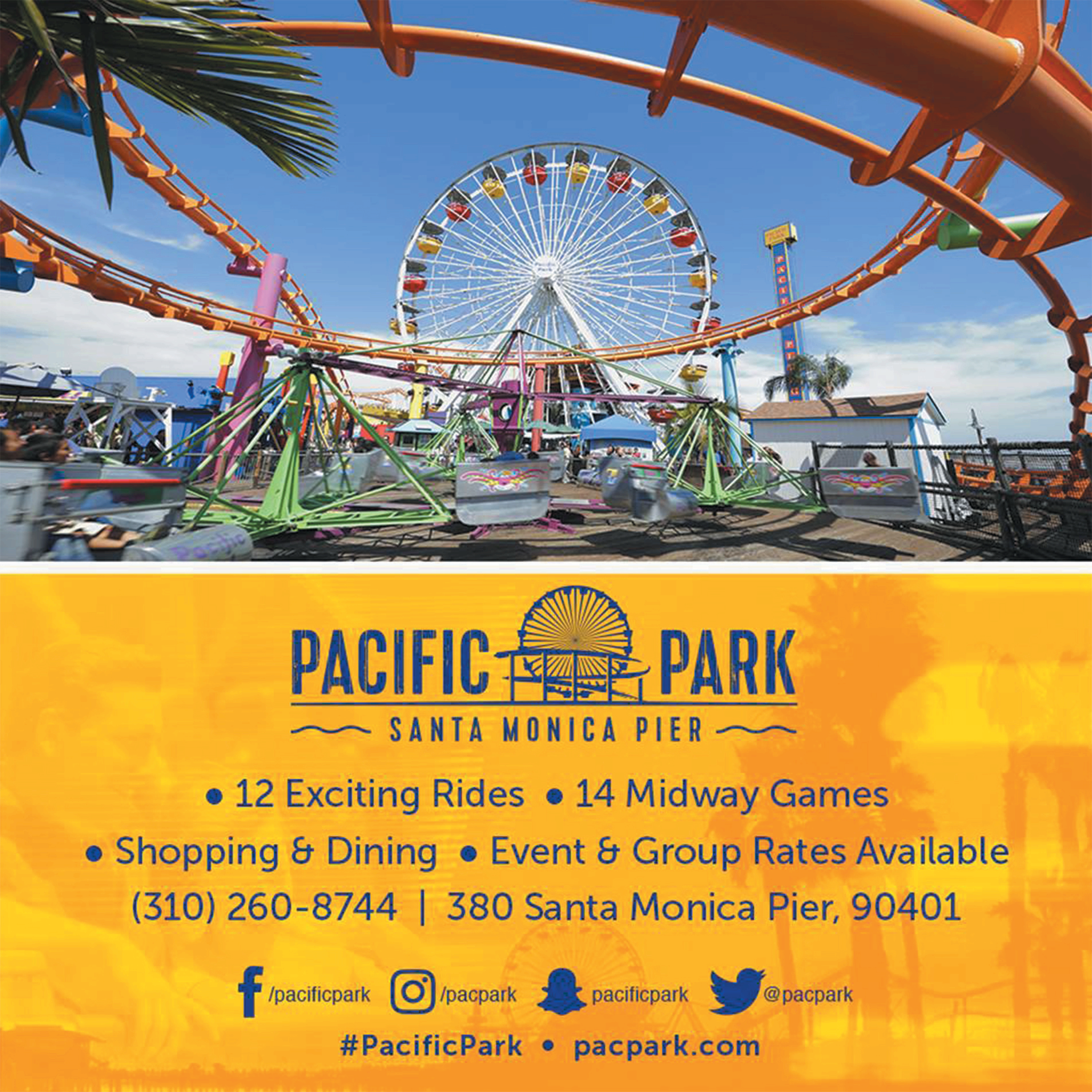 Pacific Park Print Ad