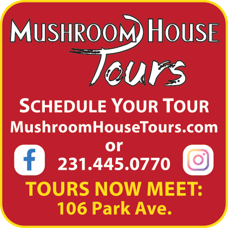 Mushroom House Tours Print Ad