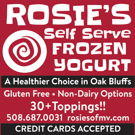 Rosie's Frozen Yogurt Print Ad