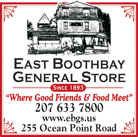 East Boothbay General Store & Cafe Print Ad