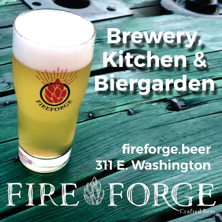 Fireforge Brewery & Biergarden Print Ad