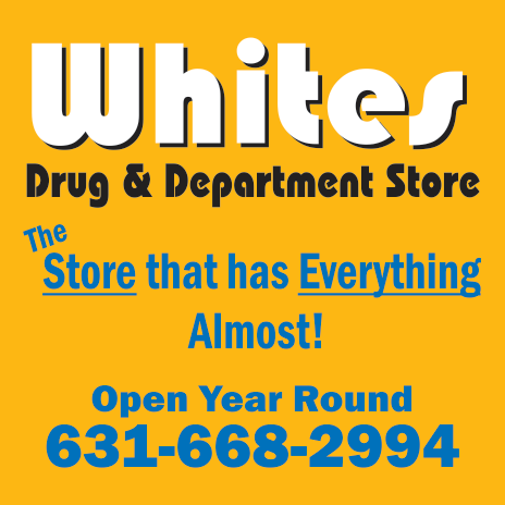 Whites Drug & Department Store Print Ad