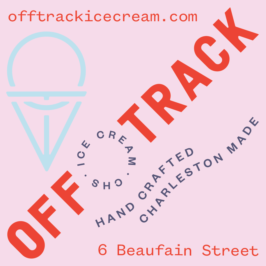 Off Track Ice Cream Print Ad
