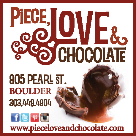 Piece, Love & Chocolate Print Ad