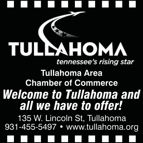 Tullahoma Area Chamber of Commerce Print Ad