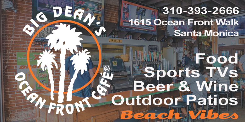 Big Dean's Ocean Front Cafe Print Ad