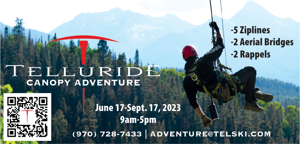 Telluride Canopy Adventure  Print Ad