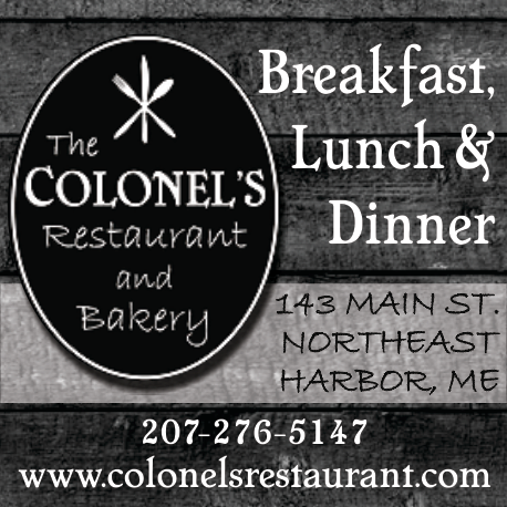 Colonel's Restaurant & Bakery Print Ad