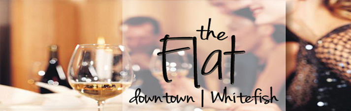 The Flat  Downtown Whitefish Print Ad