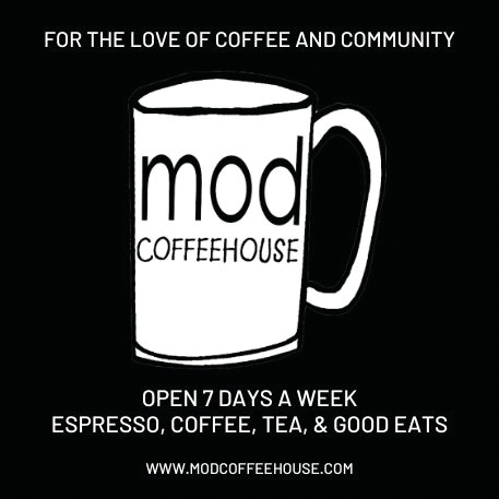 Mod Coffeehouse Print Ad