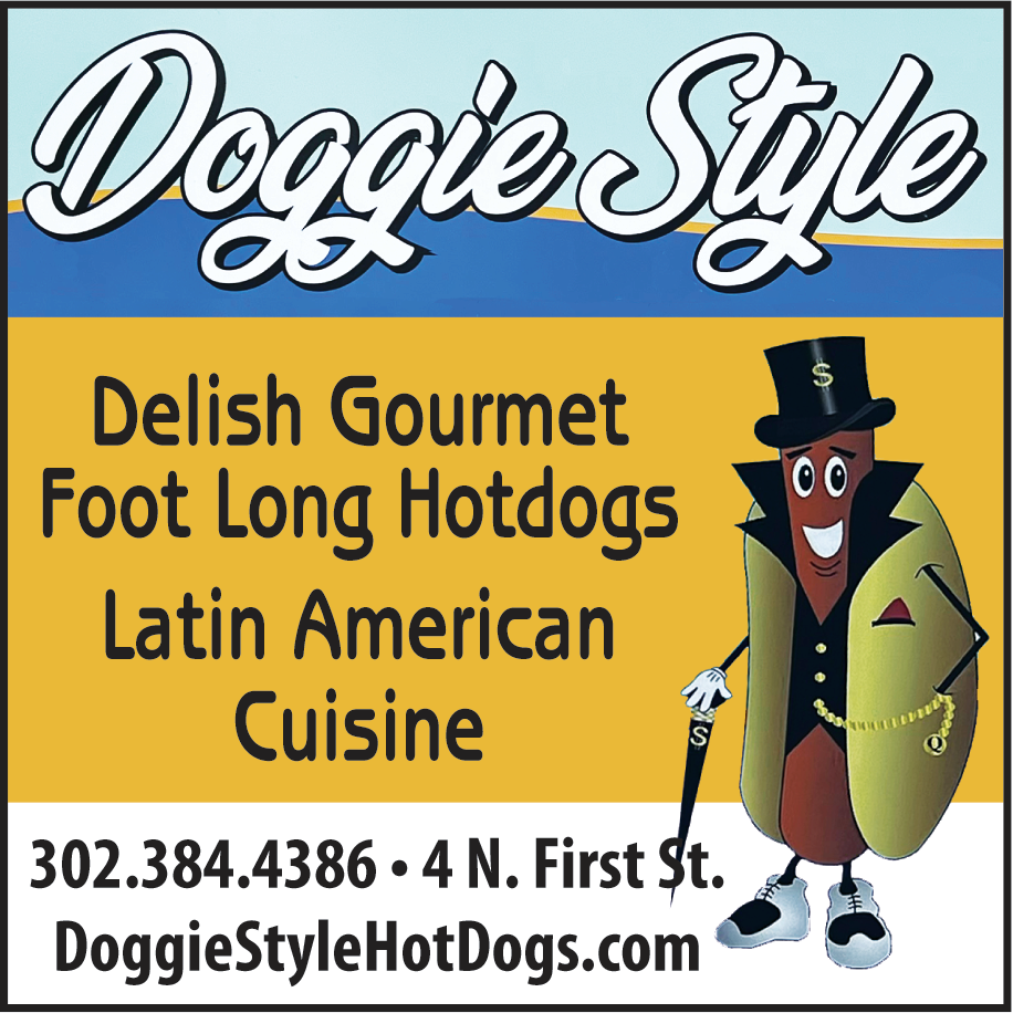 Doggie Style Gourmet Hotdogs Print Ad