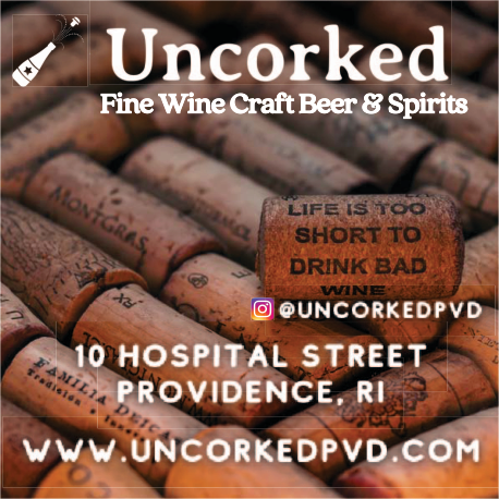 Uncorked Fine Wine Craft Beer & Spirits Print Ad