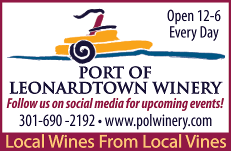 Port of Leonradtown Winery Print Ad