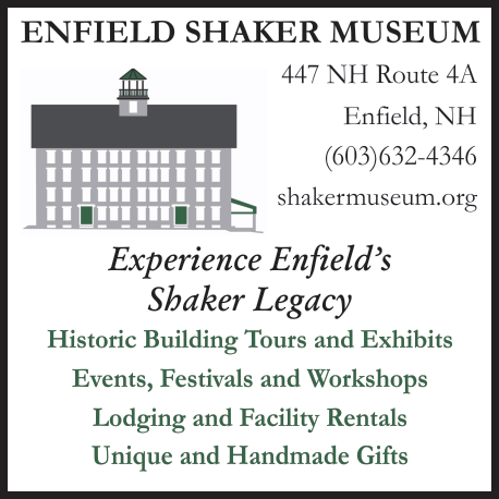 Enfield Shaker Museum Print Ad