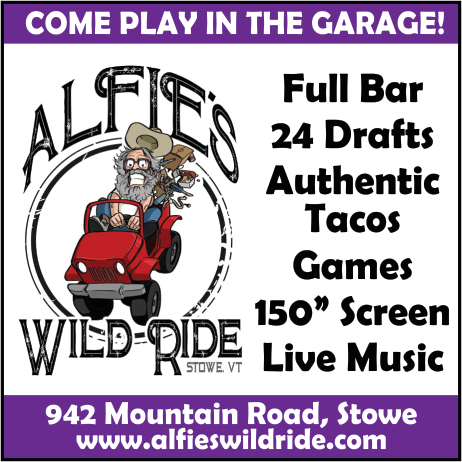Alfie's Wild Ride Print Ad