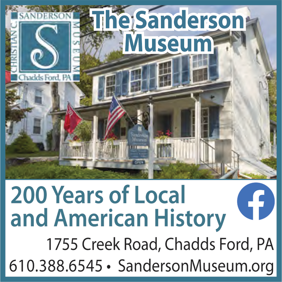 SANDERSON MUSEUM Print Ad