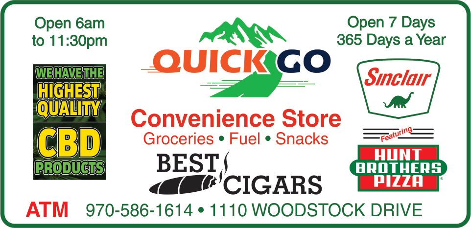  Quick Go-Sinclair Convenience Store & Fuel Print Ad