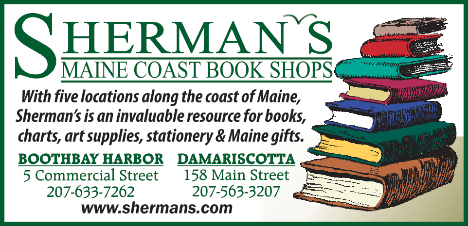 Sherman's Maine Coast Book Shop Print Ad