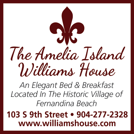 Amelia Island Williams House Print Ad