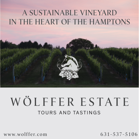 Wolffer Estate Vineyard Print Ad