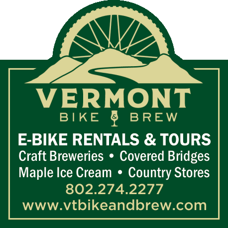 Vermont Bike & Brew Print Ad