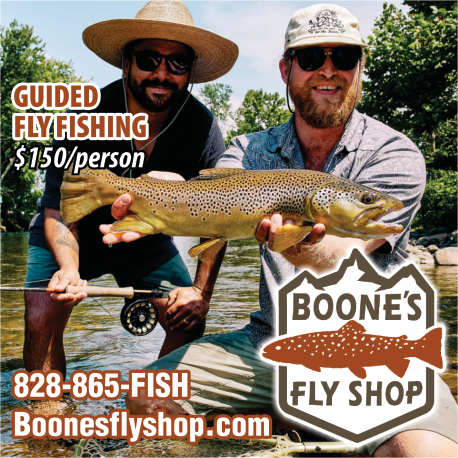 Boone's Fly Shop Print Ad