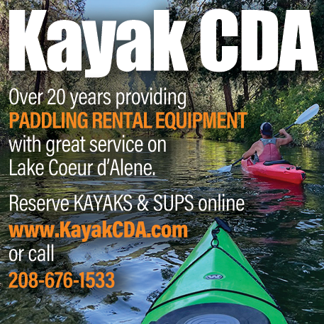 Kayak Coeur d'Alene LLC Print Ad