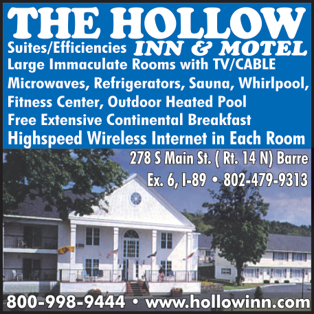 The Hollow Inn and Motel Print Ad