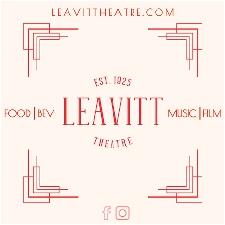 Leavitt Theatre Food Beverage & Shows Print Ad