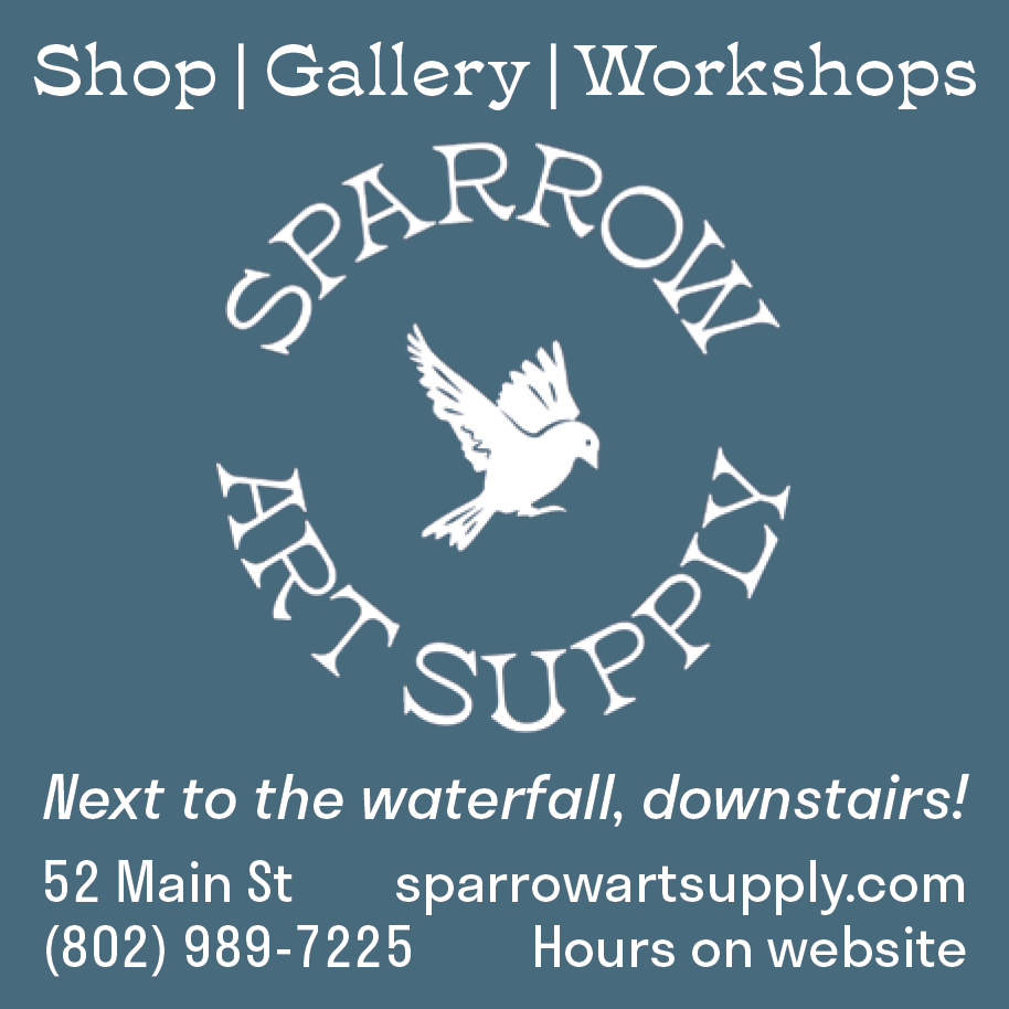 Sparrow Art Supply Print Ad