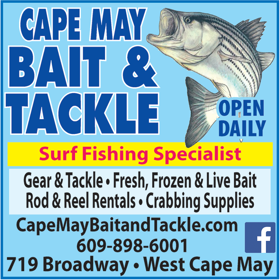 Cape May Bait & Tackle Print Ad