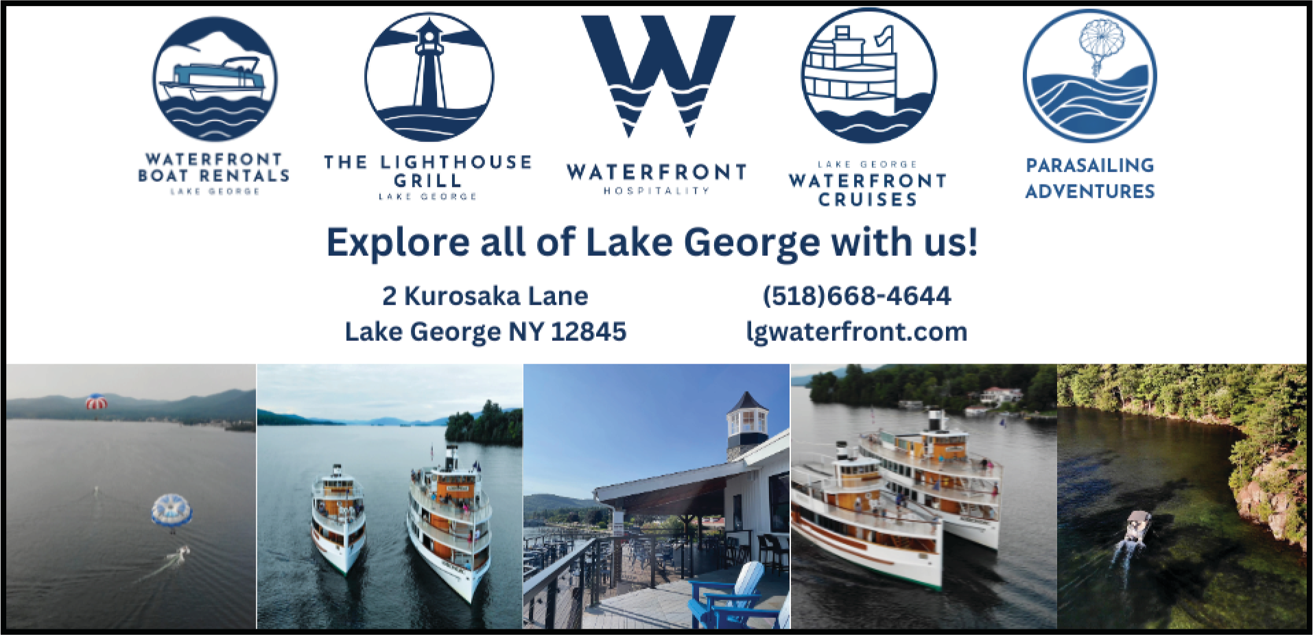 Waterfront Hospitality Print Ad
