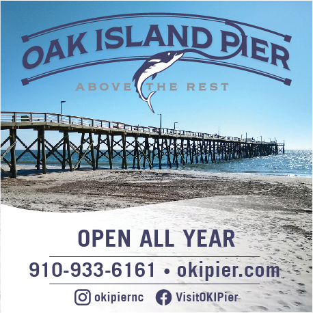 Oak Island Pier Print Ad
