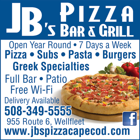 JB's Pizza Bar & Grill Print Ad