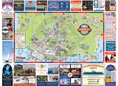 Edgartown Printed Map Preview Image