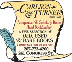 Carlson & Turner Antiquarian Books mini hero image