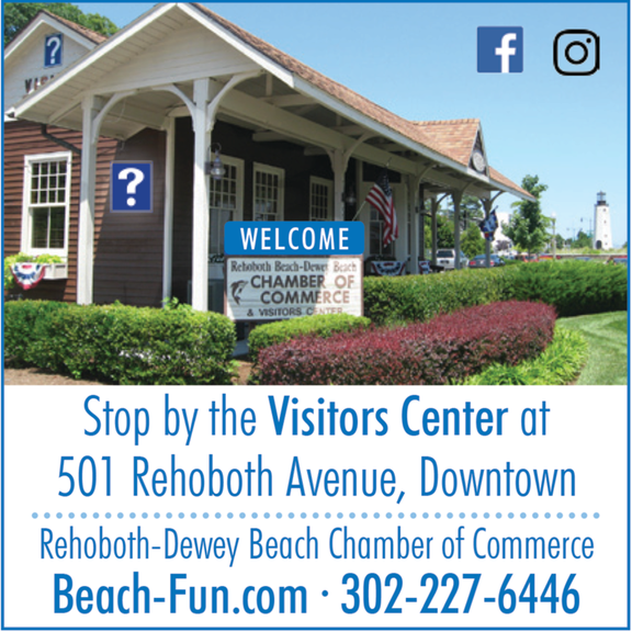 Rehoboth Beach Chamber Visitor Center hero image