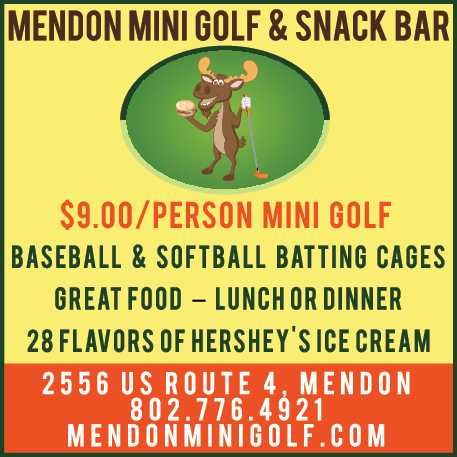 Mendon Mini Golf & Snack Bar hero image