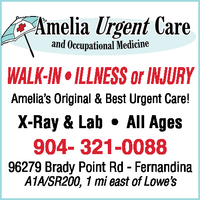 Amelia Urgent Care mini hero image