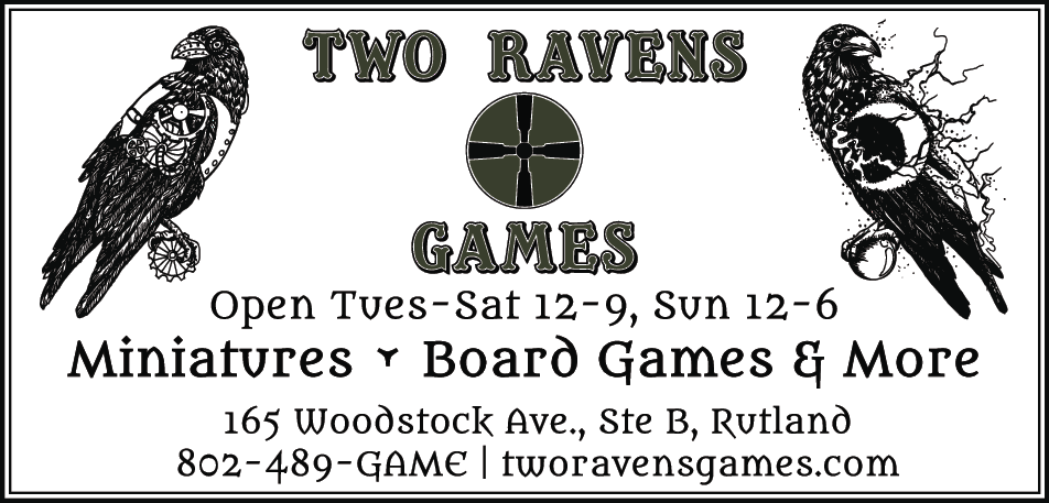 Two Ravens Games hero image