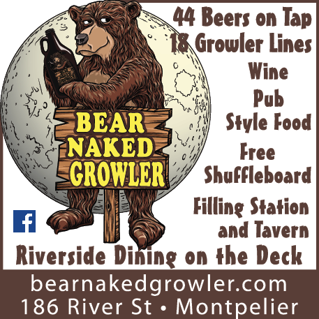 Bear Naked Growler & Riverside Tavern - Montpelier, VT